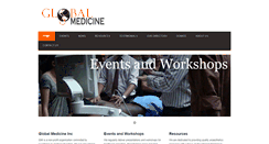 Desktop Screenshot of globalmedicineinc.com